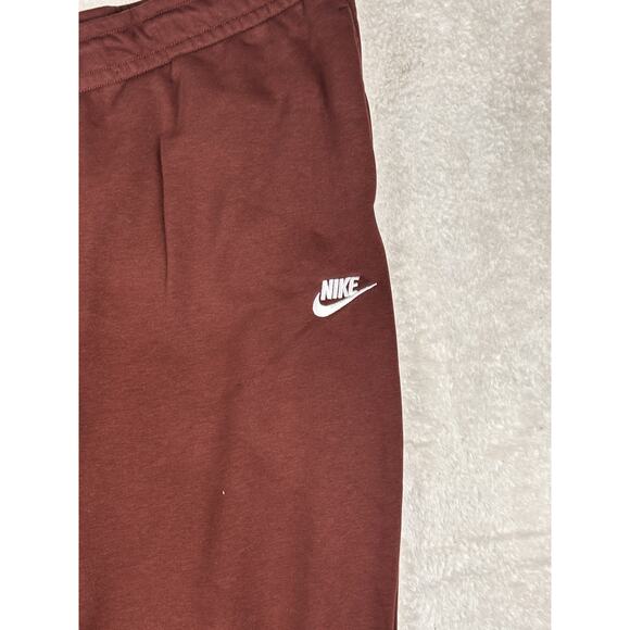 Nike Sportswear Club Fleece Joggers ~ Plus Size Women's Sz 3X Maroon CJ0412-273 - Picture 8 of 9